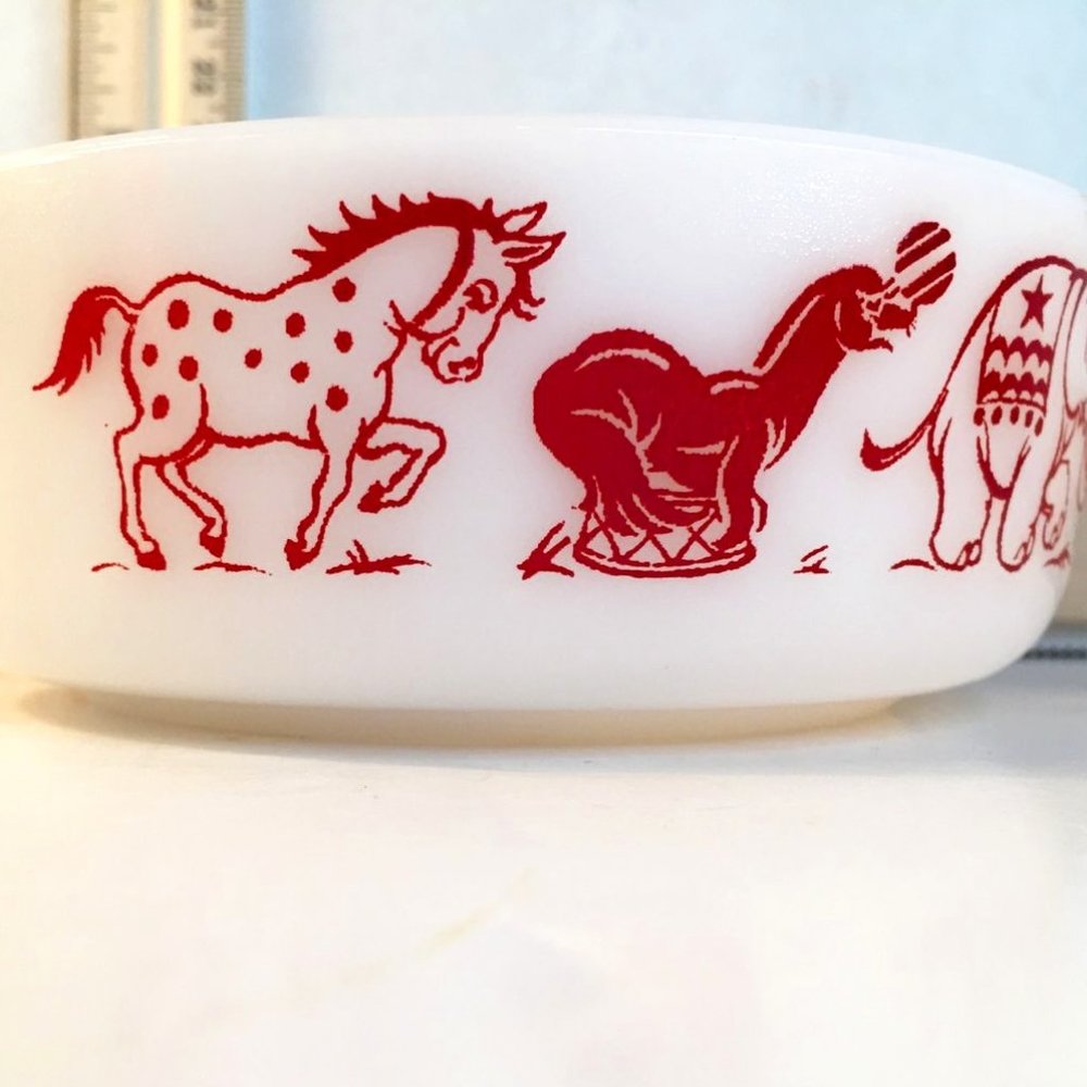 Vintage Childs Bowl Glass